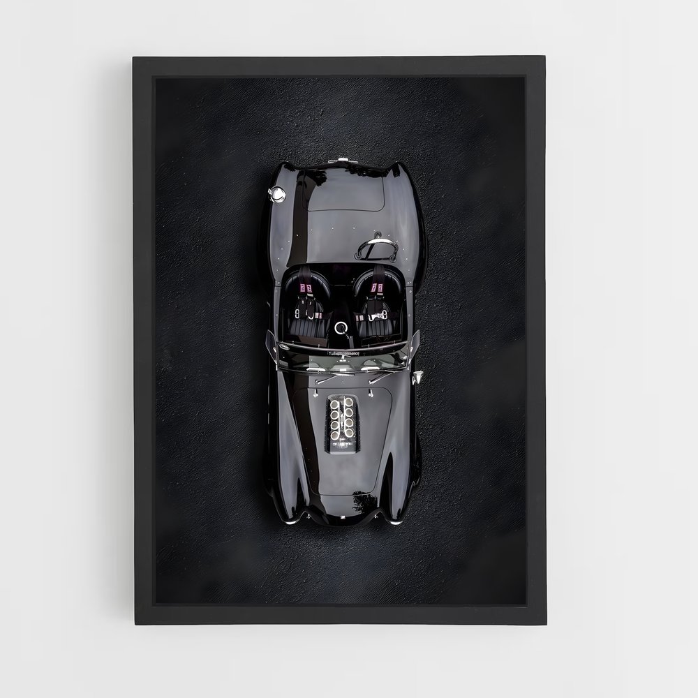 Poster AC Noir Mystique – affiche AC Cobra (vue 2)